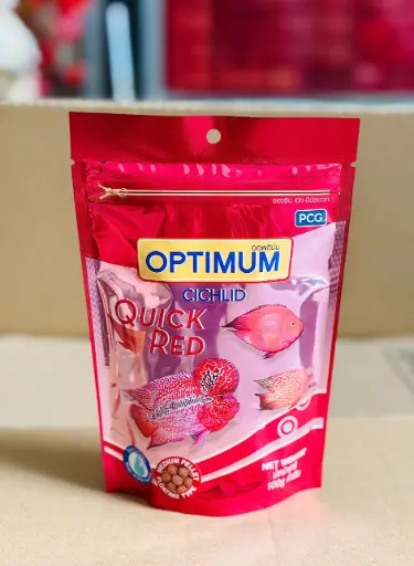 [THAN.00270] Optimum Cichlid 100g (Medium Pellet 5.5mm) Thức Ăn Cho Cá La Hán
