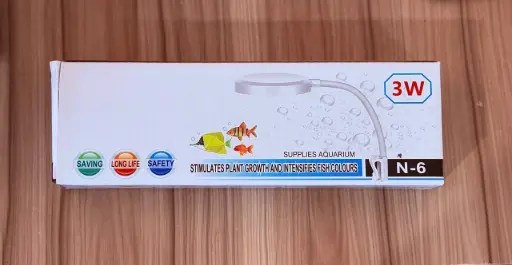 [DEN.00222.N6] NANO AQUARIUM LAMP N-6 3W Đèn rọi 3 chế độ đổi màu