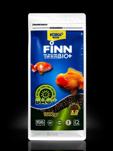 [THAN.00276.FINN1000] KOIKA FINN 1000g (3.0mm) Thức ăn bổ sung vi sinh tiêu hoá BIO+ cho cá vàng