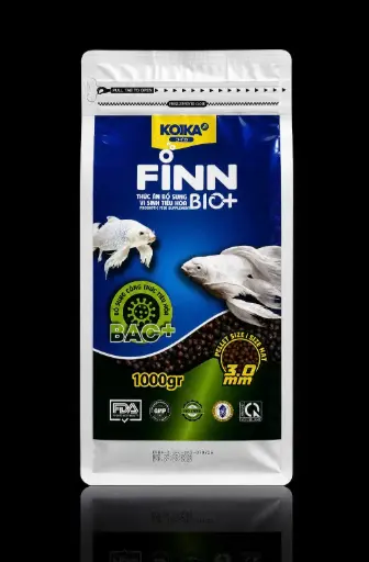 [THAN.00275.FINN1000] KOIKA FINN 1000g (3.0mm) Thức ăn bổ sung vi sinh tiêu hoá BIO+ cho cá chép