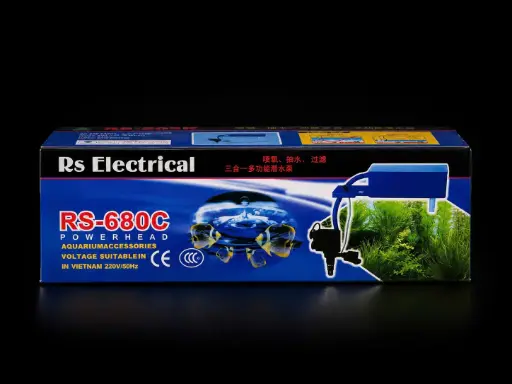 [TBLOC.00086.RS680C] RS Electrical RS-680C 25W 1500L Máy Bơm Kèm Hộp Lọc Máng 