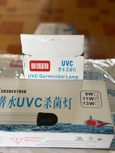 Đèn UV diệt khuẩn hồ cá KOI CREATOR 11W ( Chống tảo & làm trong nước)