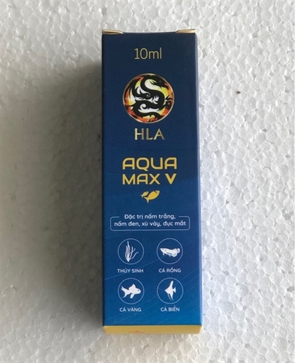 [PGF.THUOC.00072] Aqua Max V (10ml) Thuốc Đặt trị nấm trắng, nấm đen, xù vảy, đục mắt