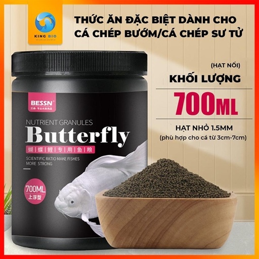 [PGF.THAN.00020] BESSN 1.5Li (Nổi) Thức Ăn Cá Chép Sư Tử 