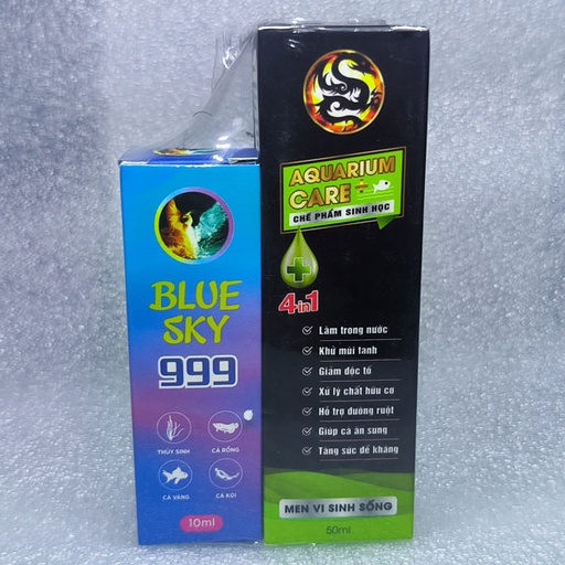 [PGF.THUOC.00080] Blue Sky 999 + Vi Sinh (10ml) Thuốc trị bệnh, Khử khuẩn