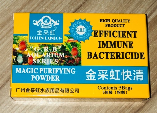 [PGF.THUOC.00003] Bột Diệt Rêu Magic Purifying Powder Vàng (Hộp/5 Gói)