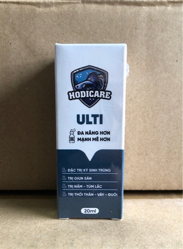 [PGF.THUOC.00099] Hodicare Ulti (20ml) Thuốc đặt trị ký sinh trùng, thối thân-vây-đuôi