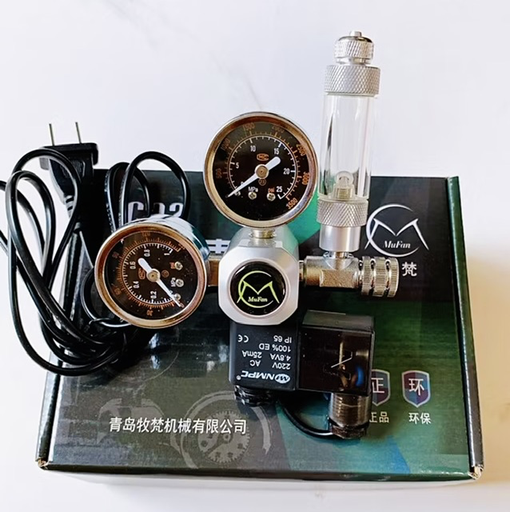[PGF.PHKI.00261] Jian Ya Biao MUFAN CO2 G5/8 Van Điện - Van Đóng Mở Co2 Tự Động
