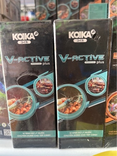 [PGF.THUOC.00102] Koika V-Active Plus (150ml) Vi Sinh Cho Tép Cảnh 