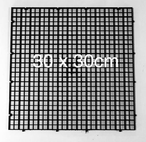 [PGF.PHKI.00113] Lưới Ngăn-Đậy Nắp Hồ Cá 30x30cm (Đen)