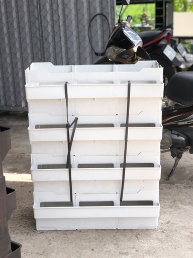 [PGF.TBLOC.00003] Lọc Bakki 4 Tầng ( trắng + đen )