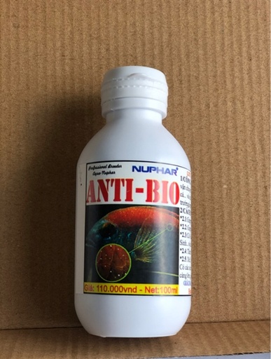 [PGF.THUOC.00069] NUPHAR Anti-Bio (100ml) Thuốc Phòng Trị Nấm Túm Lắc