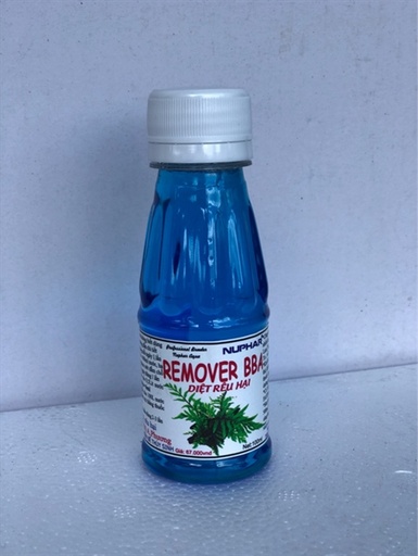 [PGF.THUOC.00012] NUPHAR Remover Bba (Xanh Dương 100ml) Diệt rêu hại-Chùm đen