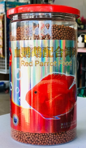 [PGF.THAN.00032] Porpoise Red Parrot Food 400g (nắp đỏ) Thức Ăn Cá Hồng Két