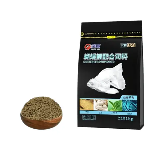 [PGF.THAN.00019] Porpoise SINGE 1996 (1kg/túi) Thức Ăn Cá Chép Sư Tử Hạt Chìm