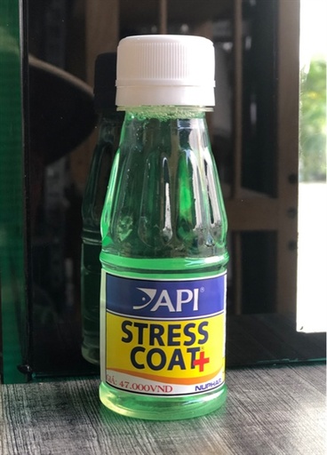 [PGF.THUOC.00066] Stress Coat+ (100ml) Khử Clo-Giảm Stress Cho Cá