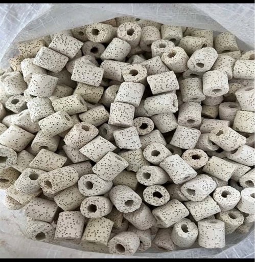[PGF.VLLOC.00029] Sứ Nhẫn Trắng Viên (10kg) Vật Liệu Lọc Nước