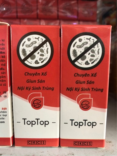 [PGF.THUOC.00095] TopTop (20ml) Thuốc Chuyên Xổ Giun Sán-Nội Ký Sinh Trùng