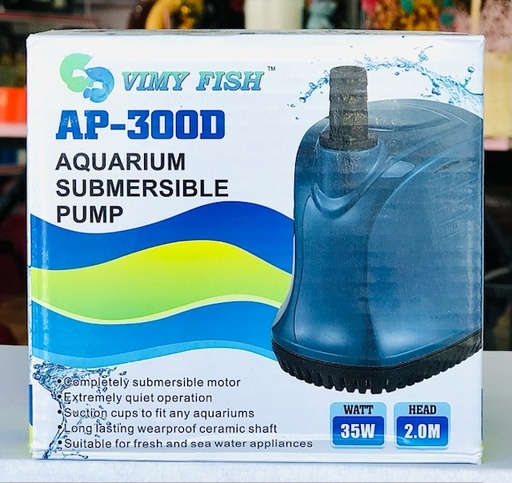 [PGF.M.BOM.00080] VIMY FISH AP-300D (35W) Máy Bơm Đáy 