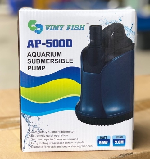 [PGF.M.BOM.00076] VIMY FISH AP-500D (55W) Máy Bơm Đáy 