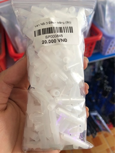 [PGF.PHKI.00241] Van Trắng Nối 3 Đầu (Túi)