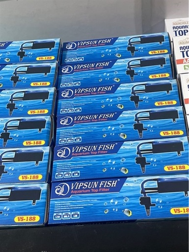 [PGF.M.BOM.00062] Vipsun VS-188 (12W) Máy Bơm+Hộp Lọc Máng