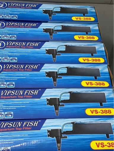 [PGF.M.BOM.00065] Vipsun VS-388 (25W) Máy Bơm+Hộp Lọc Máng