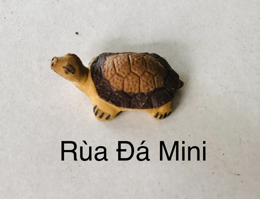 [PGF.TRATRI.00395] Trang Trí Đồ Gốm - Rùa Đá Mini