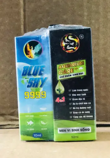 Blue Sky 9999 + Vi Sinh (10ml) Thuốc trị bệnh, Khử khuẩn