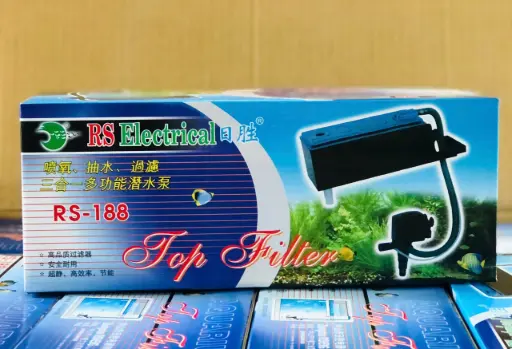 RS Electrical RS-188 (12W) Máy Bơm+Hộp Lọc Máng