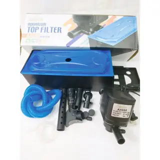 [TBLOC.00076.AA680] Aquachole AA680 (25W) Máy Bơm+Hộp Lọc Máng