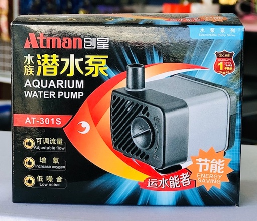 [M.BOM.00016] Atman AT-301S (2.5W/230L) Máy Bơm Chìm