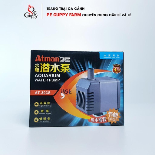 [BOM.00018.AT303S] Atman AT-303S (6W/600L) Máy Bơm Chìm