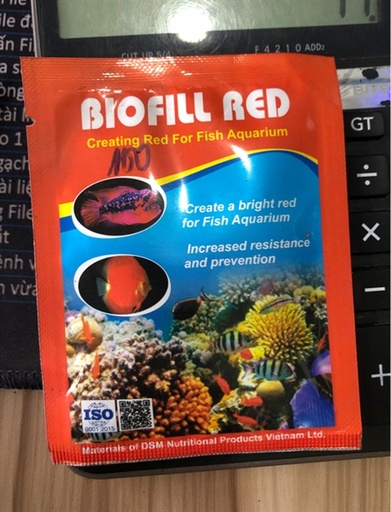 [THUOC.00001] Biofill Red (10gr) Bột Kích Màu Đỏ