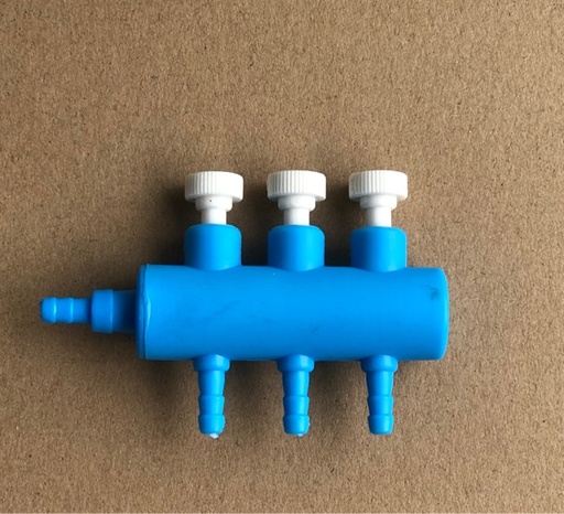 [PHKI.00025] Bồ Cào Chia Oxi Xanh Có Khóa (3 Vòi)