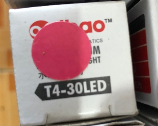 [PGF.DEN.00049] CAIBAO T4-30LED (Hồng) Đèn Ống 28.5cm/4w