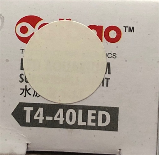 [DEN.00059] CAIBAO T4-40LED (Trắng) Đèn Ống 38.5cm/6w