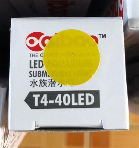 [DEN.00060] CAIBAO T4-40LED (Vàng) Đèn Ống