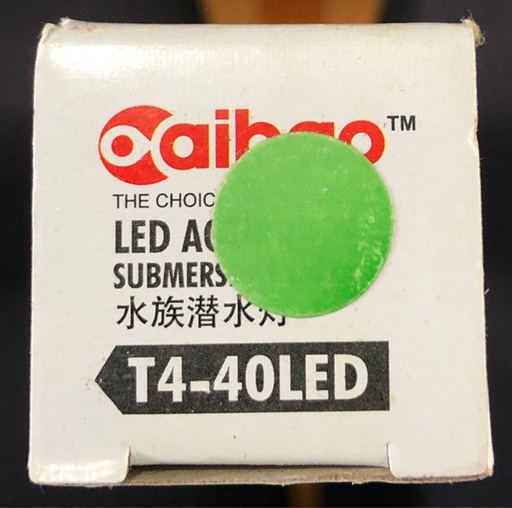 [DEN.00062.CBT440LEDXL] CAIBAO T4-40LED (Xanh Lá) Đèn Ống 38.5cm/6w