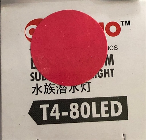 [DEN.00079.CBT480LEDH] CAIBAO T4-80LED (Hồng) Đèn Ống 78.5cm/13.5w