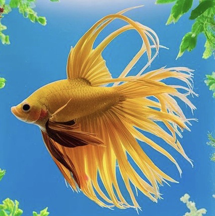 [CA.00090] Cá Betta - Đuôi Tưa