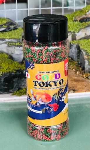 [THAN.00126] Gold Tokyo 50g/Lọ (Hạt Mịn) Thức Ăn Cá 