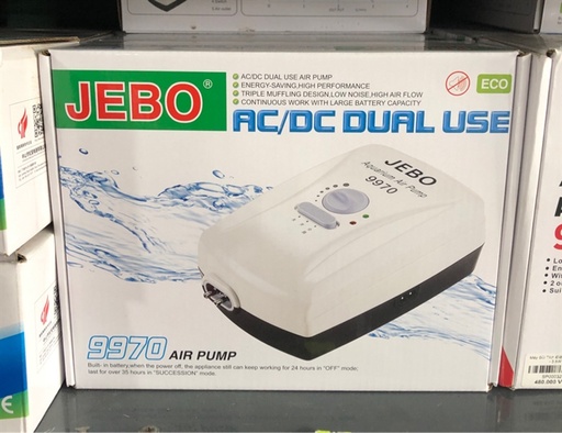 [M.OXI.00015.JEBO9970] JEBO 9970 Air Pump Máy Oxi Tích Điện 