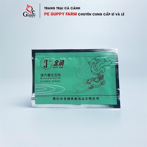 [THUOC.00042] Jindi Xanh (5g/Gói) Thuốc Diệt Trùng Mỏ Neo 