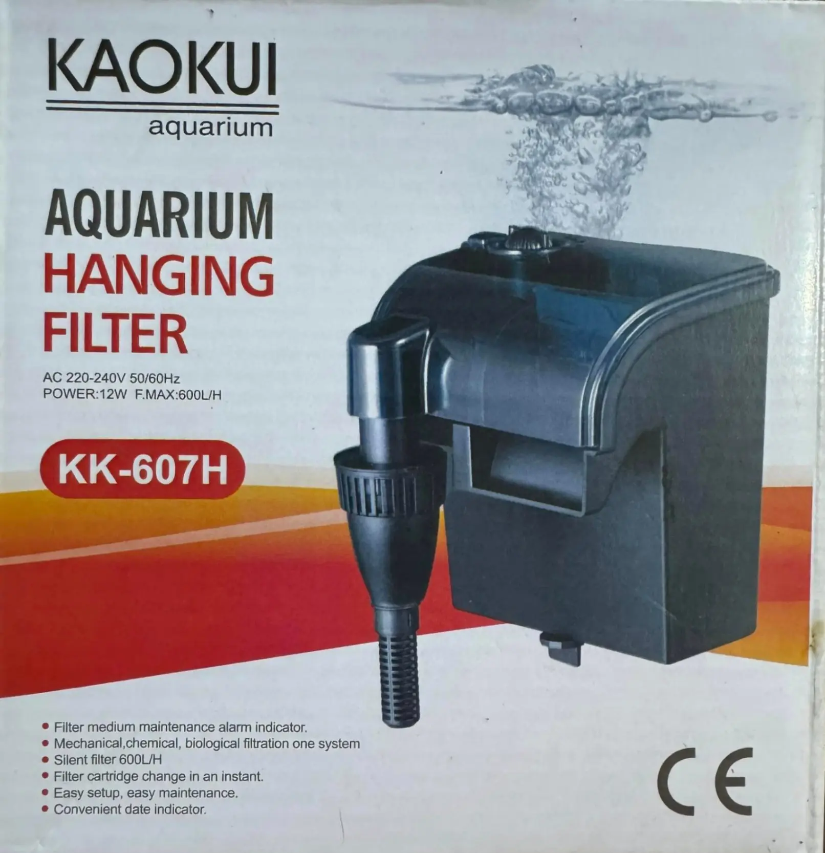 [TBLOC.00062.KK607H] KaoKui KK-607H (12W/600L) Máy Lọc Thác