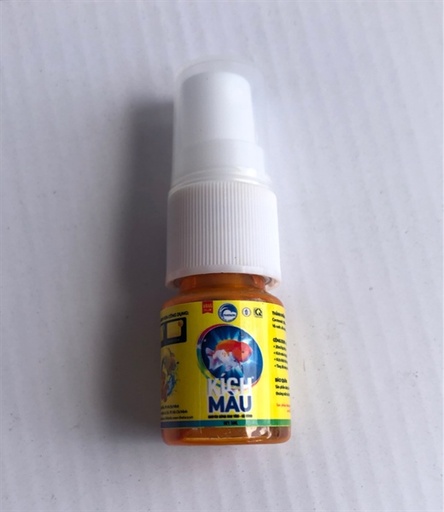 [THUOC.00051] Kích Màu Vàng (5ml) Cho Cá Tôm Tép