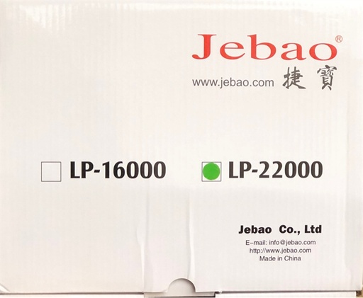 [M.BOM.00056.LP22000] LP-22000 (175W) JEBAO Máy Bơm Tạt-Tạo Luồng